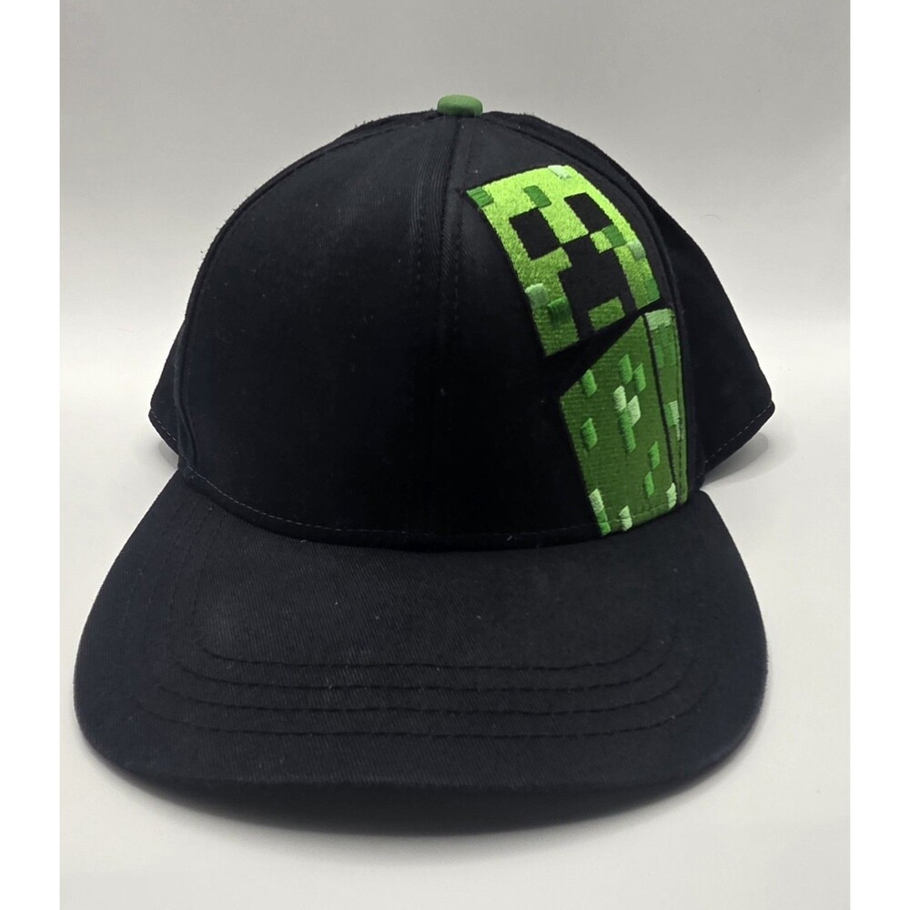 Minecraft "Creepin" Creeper Snap-Back  Baseball Hat Cap by Jinx/ Mojang